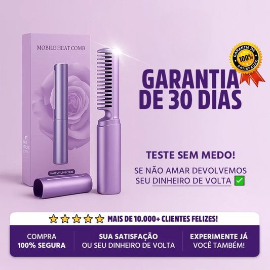 LissBrush™ 5-em-1 – Cabelo liso e sem frizz em minutos