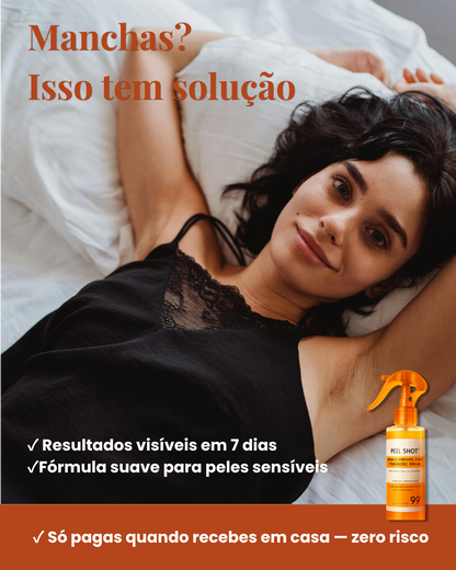 Spray Corporal de Cúrcuma — ADEUS MANCHAS NAS AXILAS, JOELHOS E COTOVELOS