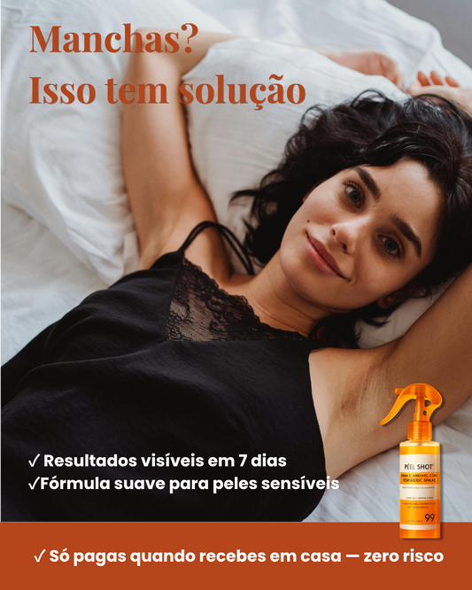 Spray Corporal de Cúrcuma — ADEUS MANCHAS NAS AXILAS, JOELHOS E COTOVELOS