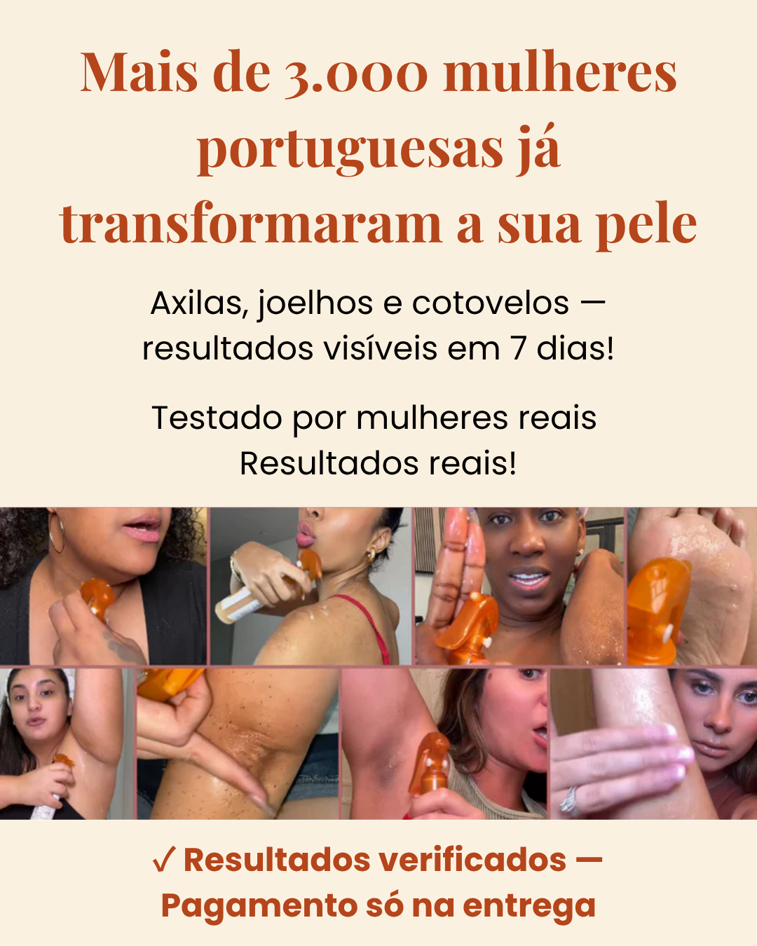 Spray Corporal de Cúrcuma — ADEUS MANCHAS NAS AXILAS, JOELHOS E COTOVELOS