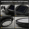 Solar-LED-Rinnenwandleuchte