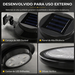 Solar-LED-Rinnenwandleuchte